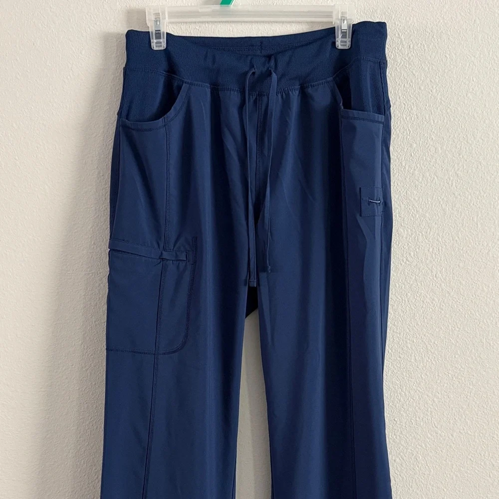 Navy Blue Women's Scrubs - Picture 4 of 6